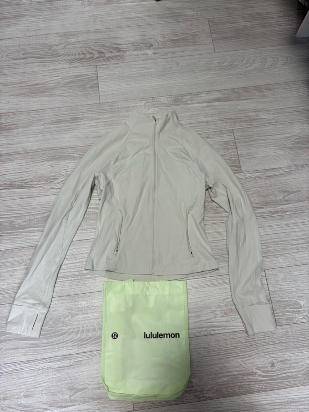 lululemon athletica Light Cream Full-Zip Jacket